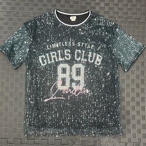River Island Sequin T-Shirt